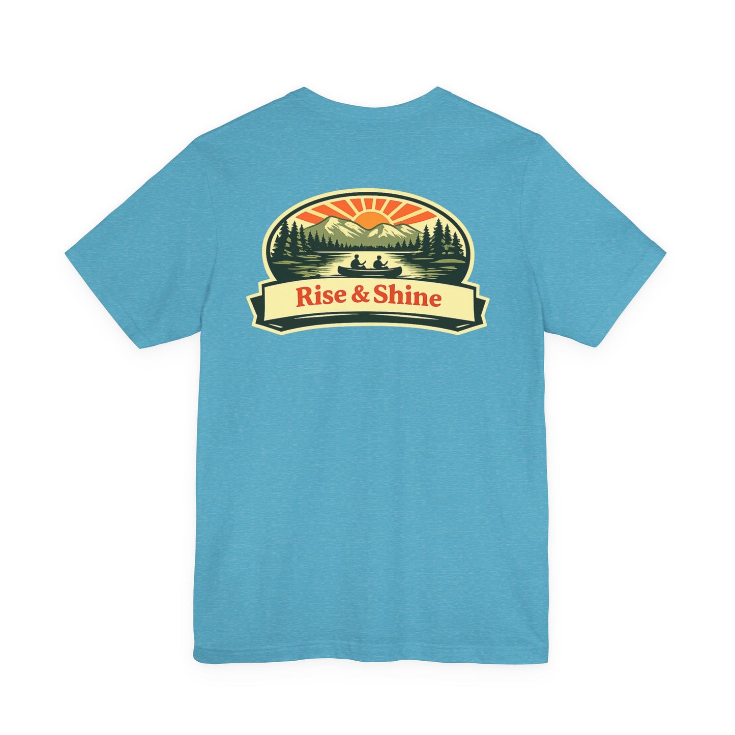Rise & Shine Camping Tee — Sunrise Outdoors Graphic T-Shirt