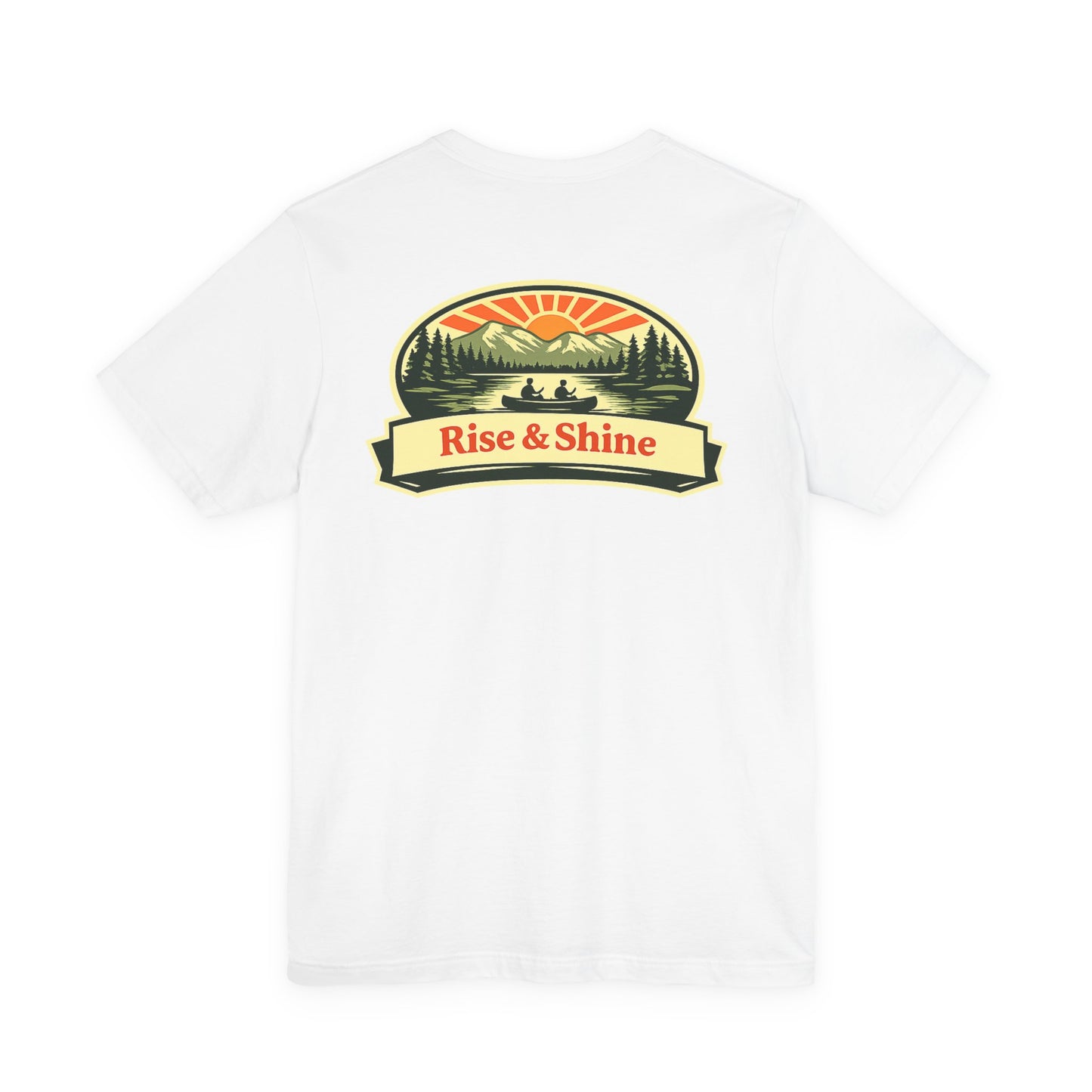 Rise & Shine Camping Tee — Sunrise Outdoors Graphic T-Shirt