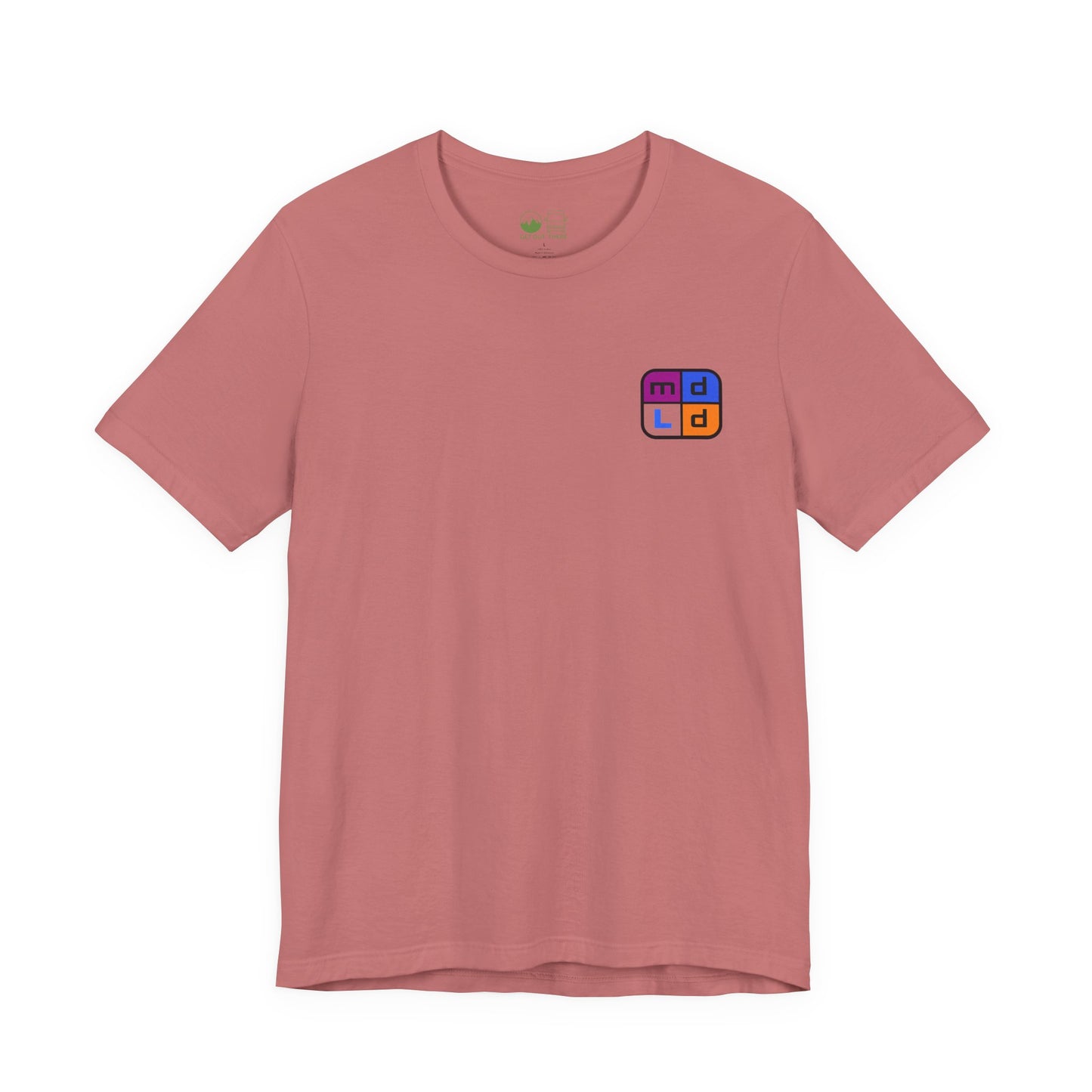 Pickleball 'Rise & Shine' Tee — Retro Sunrise Paddle Graphic T-Shirt