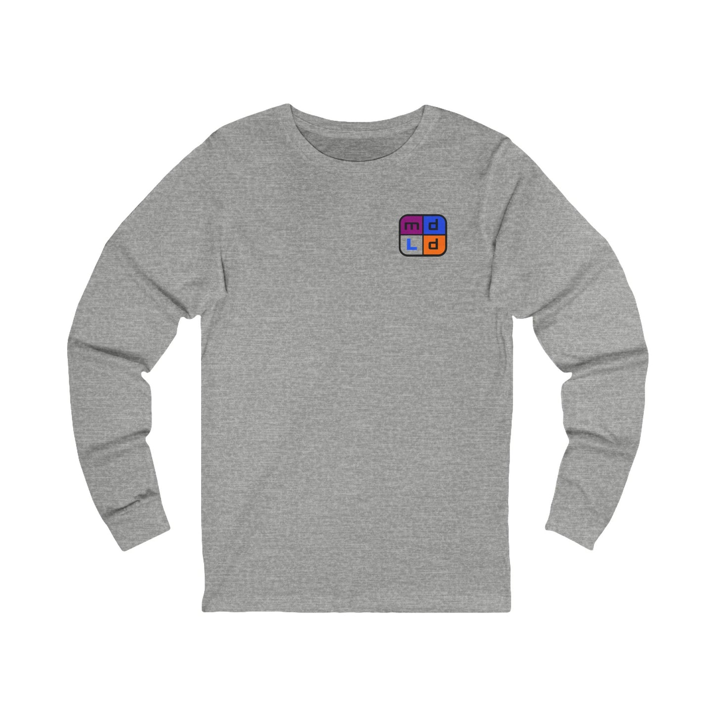 Rise & Shine Pickleball Long Sleeve Tee — Vintage Sunset Paddle Logo