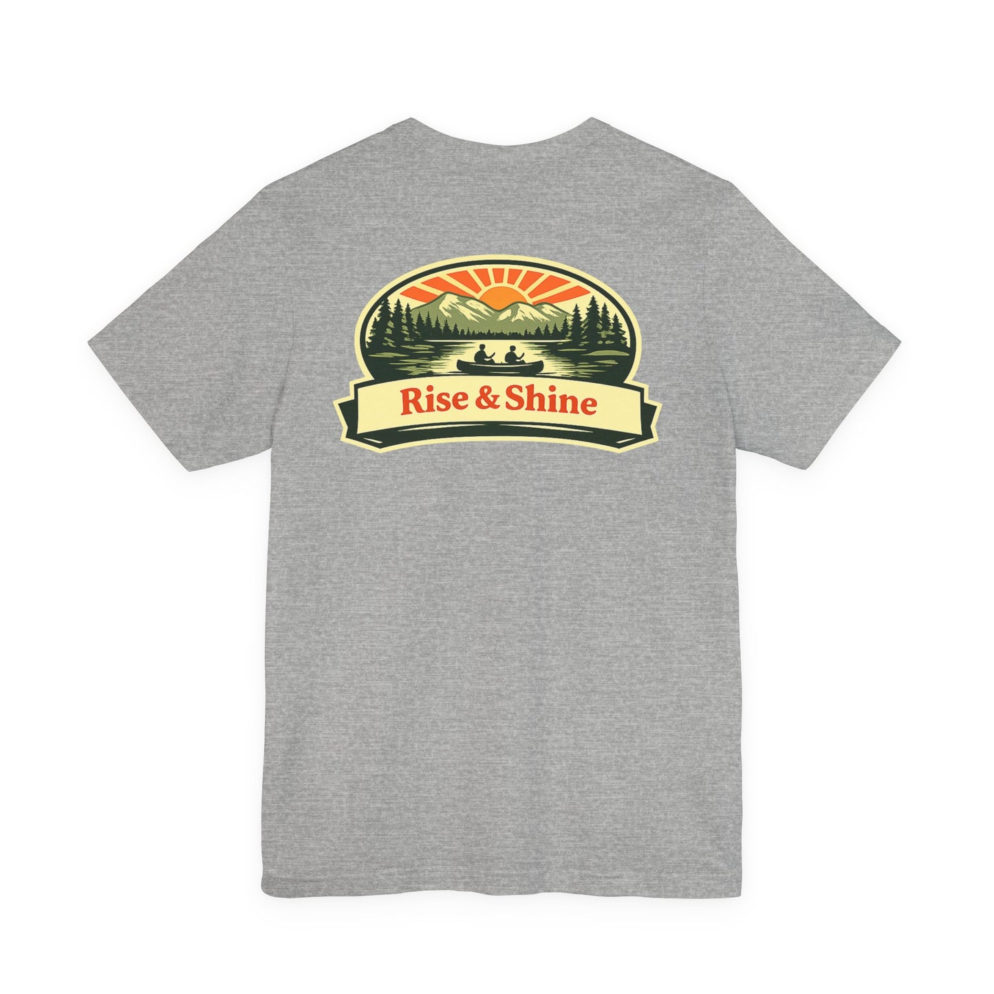 Rise & Shine Camping Tee — Sunrise Outdoors Graphic T-Shirt