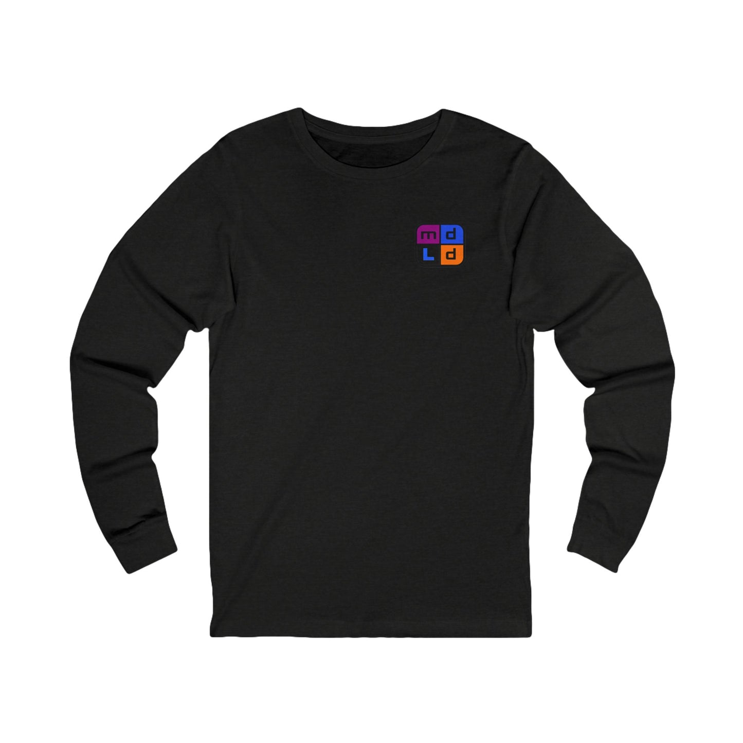 Rise & Shine Pickleball Long Sleeve Tee — Vintage Sunset Paddle Logo