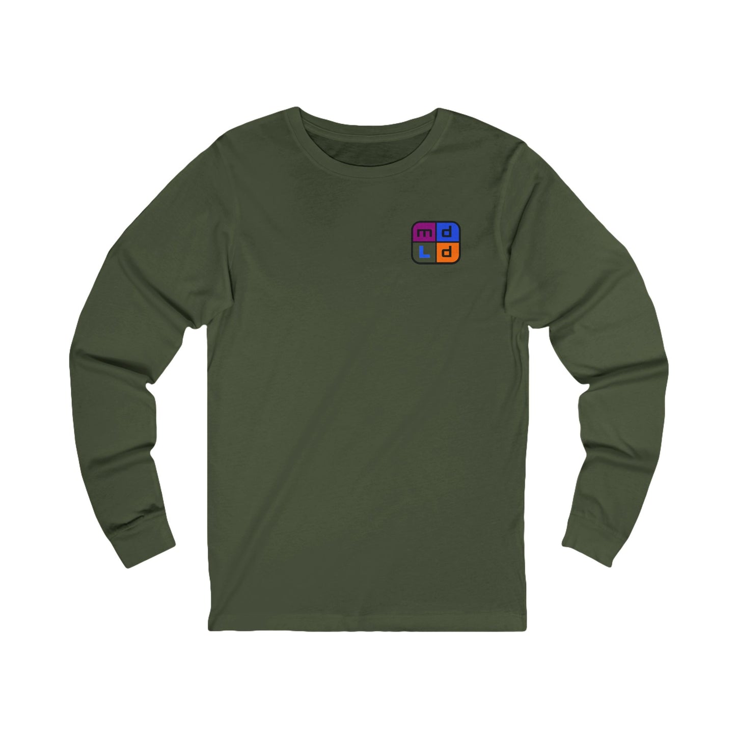 Rise & Shine Pickleball Long Sleeve Tee — Vintage Sunset Paddle Logo